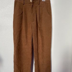 shein high wasted slant pocket tapered pants